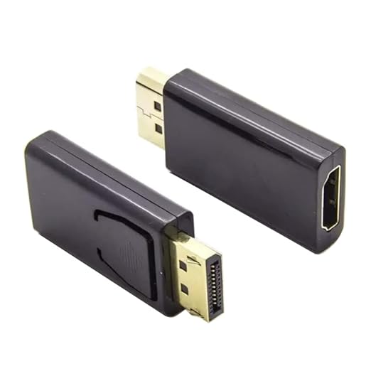 Pbuddy DP to HDMI Adapter, Display-Port Male to HDMI Female Converter Unidirectional 1.3 Version Passive for PC, Monitor Black DPM/HDMIF/AD/1 Pbuddy DP to HDMI Adapter, Display-Port Male to HDMI Female Converter Unidirectional 1.3 Version Passive for PC, Monitor Black DPM/HDMIF/AD/1